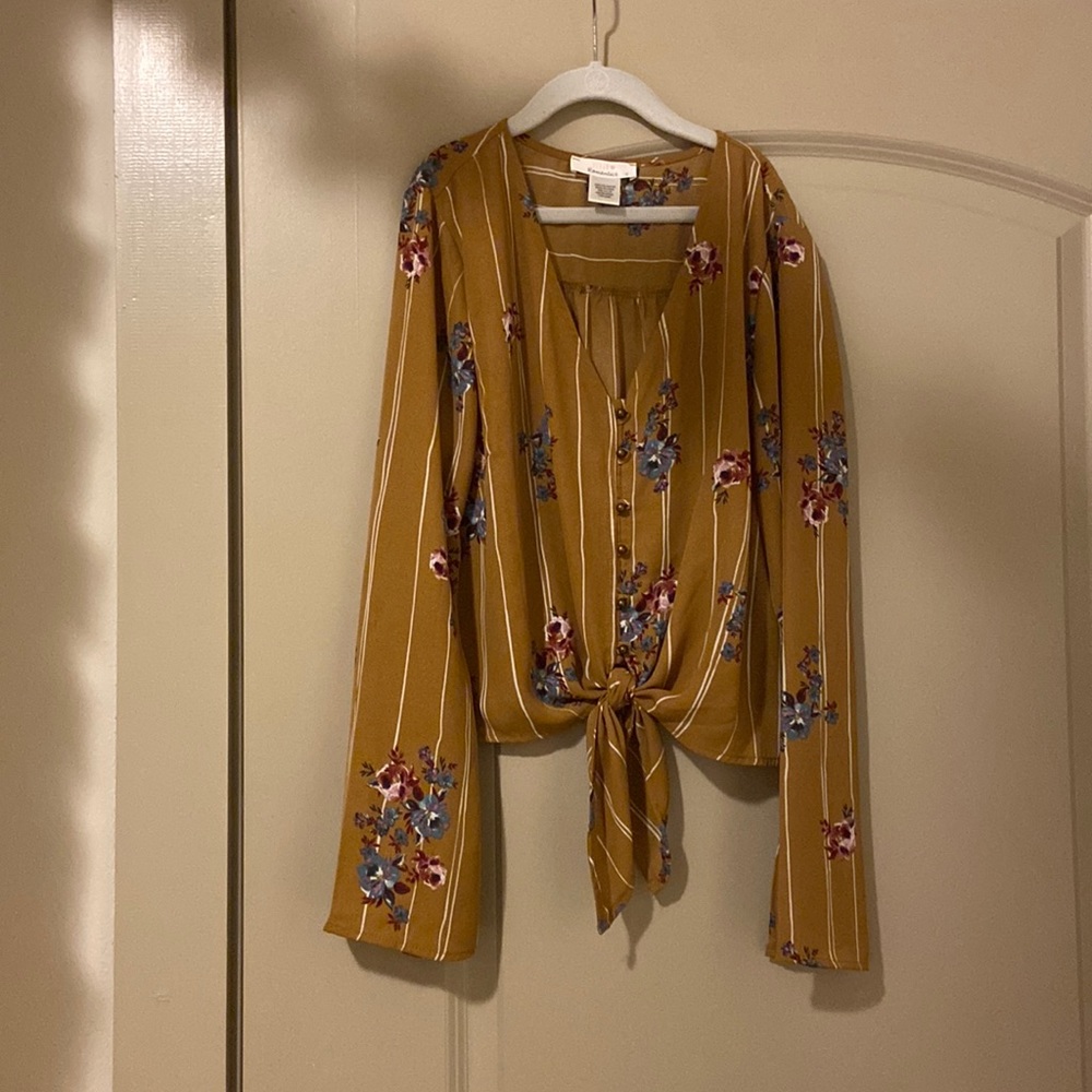Mustard Yellow Top